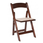 Fruitwood folding chair rental
