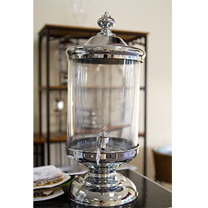 Glass Beverage Dispenser - Cylinder