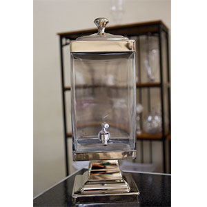 Glass Beverage Dispenser - Rectangle